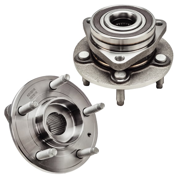 Detroit Axle - Front 2 Wheel Bearing & Hubs Assembly Set for Buick Cascada Verano Cadillac ELR ATS Volt Chevrolet Orlando Cruze