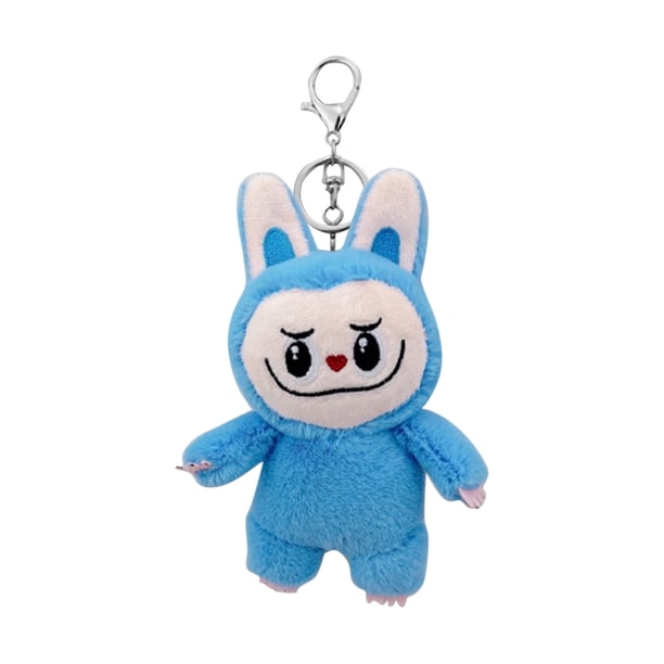 LABUBU Space Adventure Series, Cute Macaron Plush Doll Monster Keychain, 3.9 Inch LABUBU Set Cute Toys for Modern Home Decor Design Box for Kids Girls Boys