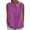 Purple, variant on WRKEKC Summer Tops for Women, Summer T-Shirts for Women, Women's Solid Color Summer Sleeveless Linen Loose Lapel Collar Tank Tops