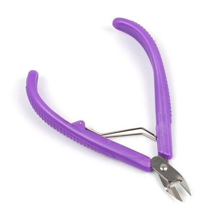 

Sardfxul Carbon Steel Diagonal Pliers Mini Clamp Electrical Wire Cable Cutters for Sharp