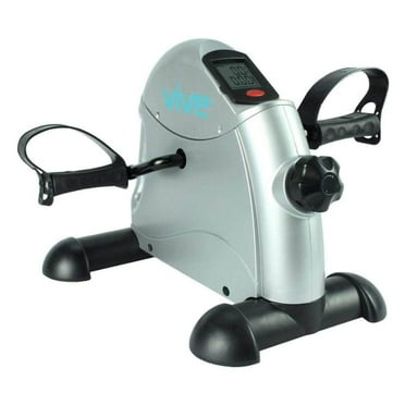 Vive Portable Exercise Pedal Bike for Legs & Arms, Mini Exercise Peddler