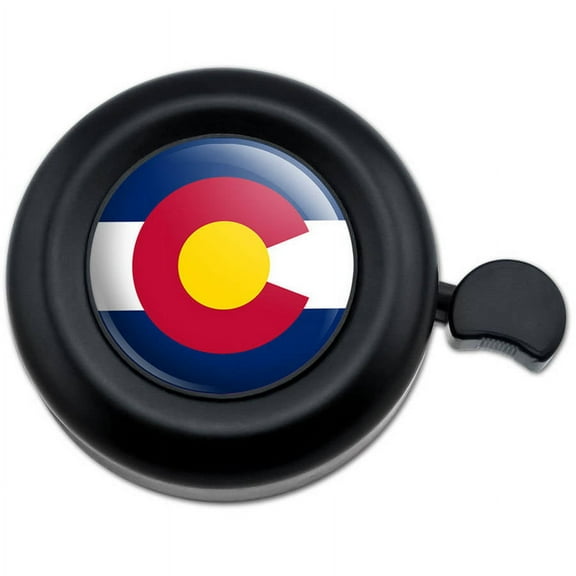 Colorado State Flag Bicycle Handlebar Bike Bell