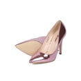 thumbnail image 4 of New Women Metallic Leatherette Pointy Toe Stiletto Pump - 17917 By Red Cherry, 4 of 6