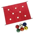 thumbnail image 3 of JWQFBC Hole Tarp Kindergarten Coordination Playing Children Cooperative Play Preschool Red, 3 of 9