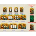 thumbnail image 4 of Off The Wall Plates - Stained Glass Look Sunflowers Classic Decorative Acrylic Cover Single Light Switch Wallplate, 4 of 5