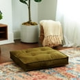 thumbnail image 5 of Happy Hounds Milo Square Tufted Dog Bed, Moss, Small (24 x 24 in.), 5 of 9