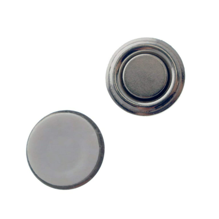 blank badges - 100 safety magnets for magnetic buttons from Secabo