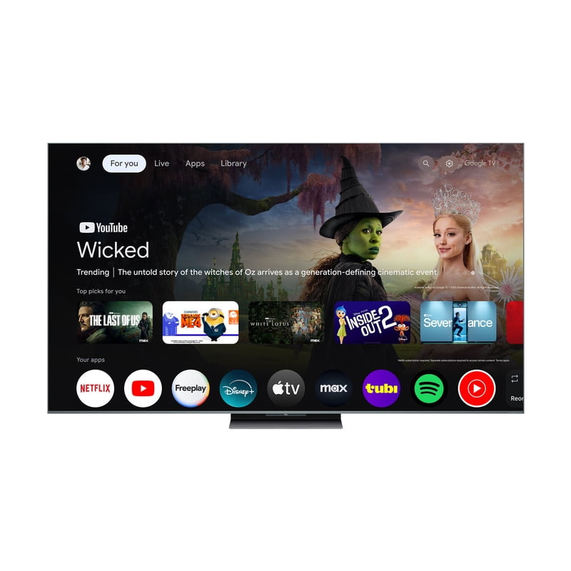 TCL 65" Class QM9K Series QD-Mini LED QLED 4K UHD Smart Google TV with Gemini (NEW 2025) - 144Hz, Local Dimming, CrystGlow WHVA Panel - 65QM9K gallery view