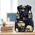 thumbnail image 5 of Lightweight Backpack Skull School Bag Travel Laptop Daypack for Men Women Casual Rucksack, 5 of 6