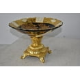 thumbnail image 4 of Open and Unique Kylix Decoration Resin Vase   Size: 12" x 12" x 7"H, 4 of 11