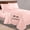 Blush, variant on Elegant Comfort 1500 Series Bed Sheets All Around Elastic 18 - 24 Inches Deep Fitted Sheet - Extra Deep Pocket Sheets, King, White