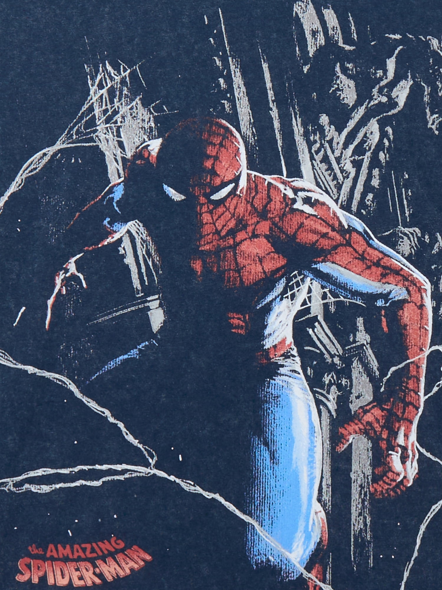 Spider Man Boys Mineral Wash Graphic Tee, Sizes XS-XXL