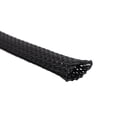 thumbnail image 2 of Cable trenzado extensible negro que envuelve el ANIMAL DOMÉSTICO de 10m m alto densamente los 10m, 2 of 6