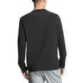 thumbnail image 2 of DKNY Men Shadow Stripe T-Shirts, Charcoal, Large, 2 of 3