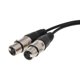 thumbnail image 4 of 3-Pin XLR Male To Dual XLR Female Y Splitter Audio Adapter Cable For Microphone, 4 of 4