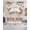 beige, variant on Gingerbread Christmas Swag Kitchen Curtains Sets for Windows 24 Inch Length, Xmas Balls Branches Beige Rustic Short Window Curtain Panels Swags Valances and Tiers 3 Piece Set for Cafe/Dining Room