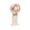 Beige, variant on Portable Handheld Fan, Rechargeable Battery-Powered, 3 Speed Settings, Lightweight & Quiet, 500mAh USB-C Charging, For Travel, Office, Indoor & Outdoor Use (Beige)