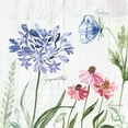 thumbnail image 2 of Brockmon, Kristen 26x26 White Modern Wood Framed Museum Art Print Titled - Garden Love Letters I, 2 of 4