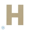 thumbnail image 1 of Wooden Letter H Cutouts 12", Pack of 10 Wooden Letters for Wall Decor, Home Decor, Crafts, and Party Decorations by Woodpeckers, 1 of 5