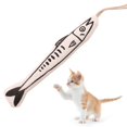 thumbnail image 1 of Cat Toy Fish Flopping Interactive Kitten Catnip Toy Kitten Chew Toy with Rope, 1 of 10