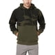 thumbnail image 1 of Hombres Otoño Sudadera Con Capucha Color Bloqueo Cordón Espesar Bolsillo Costilla Cierre De Punto Suelto Casual Manga Larga Jersey Con Capucha Top Verde XXL, 1 of 6