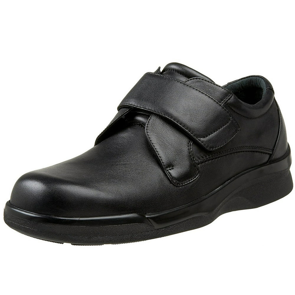 Aetrex - Aetrex Ambulator BV3000 Men's Black Single Strap Walking Shoe ...