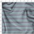 thumbnail image 4 of Soimoi Polyester Crepe Fabric Horizontal Stripe Printed Fabric 1 Yard 42 Inch Wide, 4 of 5