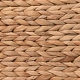 thumbnail image 7 of happimess BSK2003A-SET5 Bryce 12.6" Classic Farmhouse Handwoven Hyacinth Collapsible Storage Cube Baskets with Handles, Natural (Set of 5), 7 of 7