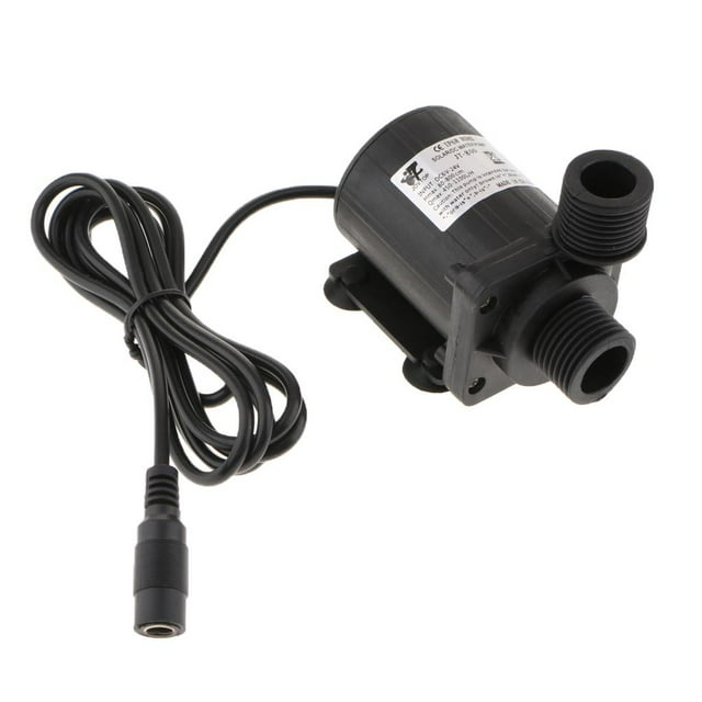 Bomba de agua sumergible 450-1100L / H 4W 24 tiempo tiempo de tiempo de tiempo de Bomba femenina de combustión para acuario, de peces, filtración hidropónica Macarena Mini bomba de agua sumergible