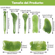 thumbnail image 2 of 7pzs Belleza Facial Masaje Reafirmante Guasha Piedra Rostro, 2 of 7