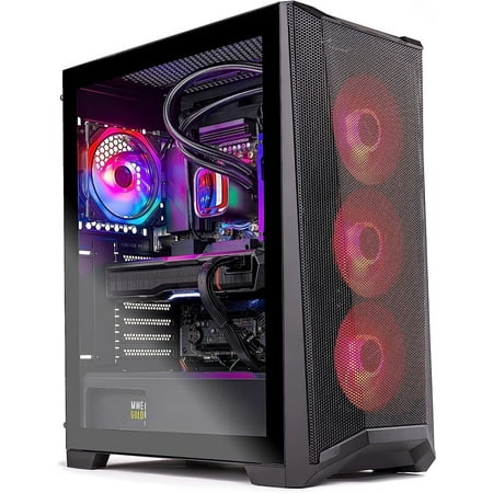 Skytech Chronos Gaming PC Desktop, INTEL Core i7 13700K, NVIDIA Geforce RTX 4070, 1TB SSD, 32GB RAM, AIO Liquid Cooling, Windows 11