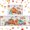 Fall 2, variant on Buffalo Plaid Pumpkin Fall Kitchen Rugs Set of 2,Thanksgiving Autumn Pumpkin Front Door Mat Floor Rug for Fall Home Holiday Party Decor 17"x47" 17"x30"