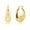 Gold D, variant on Gold Plated Earrings Studs,Gradient U Shape Thick Hoops Earring Womens Gifts Under 25 Dollars