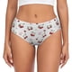 thumbnail image 1 of Balery Cherry Berries Ropa Interior de Algodón para Mujer con Dibujo – Braguitas Cómodas y Elásticas, Estilo Clásico-Medium, 1 of 6