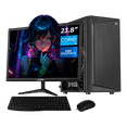 thumbnail image 1 of Computadora Escritorio Completa Xtreme PC Gaming Intel Core i5 10400T 16GB SSD 500GB Monitor 23.8 75Hz WIFI Grey juegos casuales, trabajo y estudio, 1 of 6