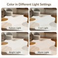 thumbnail image 7 of ODIKA 5'x7' Washable Area Rug Non-Slip, Low Pile, Stain Resistant Large Abstract Beige Brushstroke Neutral Shape Shapes Interlocking for Guest Room, Lounge, Apartment, 7 of 7