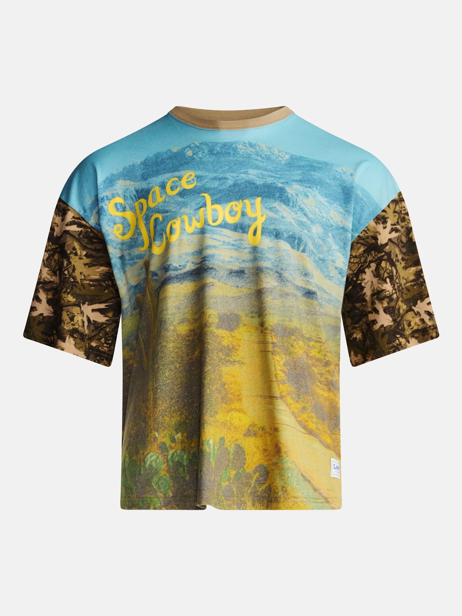 Kacey Lee Men's and Big Men's Space Cowboy Graphic Tee, Sizes S