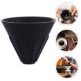 thumbnail image 1 of STRANDCHIC Reusable Silicone Coffee Dripper 2Pcs Black for Tools, 1 of 7