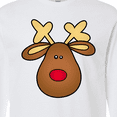 thumbnail image 4 of Inktastic Rudolph the Red Nose Reindeer Long Sleeve T-Shirt, 4 of 5