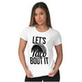thumbnail image 3 of Lets Taco Bout It Tuesday Funny Food Men's Graphic T Shirt Tees Brisco Brands L, 3 of 4