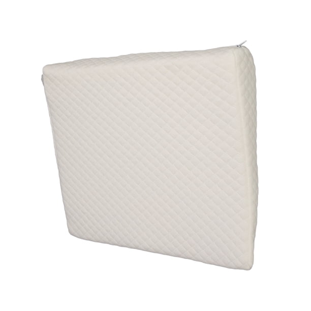 Almohada De Cuña Para Bebé, Evita Escupir Leche, Almohada Para Dormir Para Recién Nacidos, Blanca, Ligera Con Espuma Viscoelástica Para Amamantar