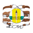 thumbnail image 1 of Mundo鈥俉ill鈥侴o鈥俉here鈥侶e鈥侾leases! Bracelet Chain Rope Ornament Wristband, 1 of 3
