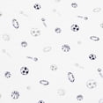 thumbnail image 2 of American Baby Company 100% Jersey Cotton Navy/Grey Balls Changing Pad Cover, White, 2 of 4