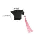 thumbnail image 3 of 10ocs Graduation Party Cake Decoration Mini Doctoral Cap Cupcake Ornament Graduation Tale Centerpiece, 3 of 8