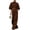 Coffee, variant on Cozy Loungewear Sets for Women Womens 2 Piece Dressy Casual Linen Set, Puff Sleeve Mock Neck Cropped Tops Pleated Wide Leg Pants, Elegant Vacation Wear Fashion Outfits Coffee L