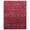 Red, variant on Rugsotic Carpets Hand Knotted Wool Area Rug 5'x8' Light Brown Contemporary Rectangle Indoor Rug for Living Room, Bedroom Antimicrobial L00504