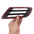 thumbnail image 3 of Unique Bargains 2pcs Black Universal Car Side Vent Air Flow 3D Sticker Decor, 3 of 3