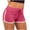 Khaki, variant on Hvot&aat Womens Workout Yoga Shorts Bandage Elastic Waist Drawstring Short Pants Solid Color Dolphin Shorts