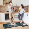 thumbnail image 6 of SKYSONIC Landscape Elephant Forest Kitchen Rugs 2 Pieces, Fall Wild Animal Floor Mat Room Area Rug Washable Carpet Perfect for Living Room Bedroom Entryway, 6 of 7