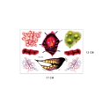 thumbnail image 2 of Halloween Scary Face Makeup Stickers Realistic Easy Apply Removable Long-Lasting for Party Events, 2 of 5